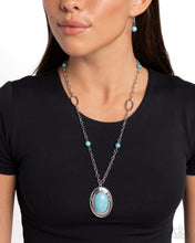 Load image into Gallery viewer, Mojave Meditation - Blue Necklace