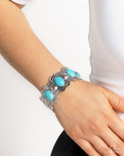 Load image into Gallery viewer, Sandstone Serenade - Blue Bracelet