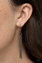 Load image into Gallery viewer, Glitzy Gusto - Black Gunmetal Choker Necklace