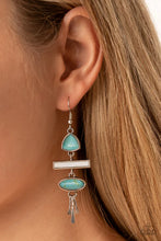 Load image into Gallery viewer, Adventurously Artisan - Blue Earrings
