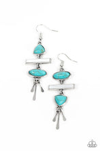 Load image into Gallery viewer, Adventurously Artisan - Blue Earrings