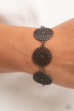 Load image into Gallery viewer, Garden Gate Glamour - Copper Bracelet
