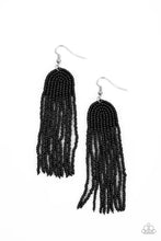 Load image into Gallery viewer, Right as RAINBOW - Black Earrings