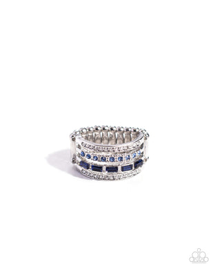 Trailblazing Bling - Blue Ring
