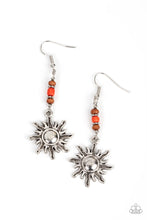 Load image into Gallery viewer, Sunshiny Days - Orange Earrings