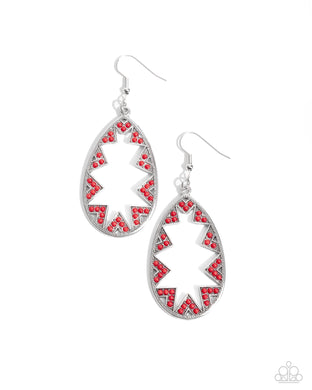 Wildly Wonderous - Red Earrings