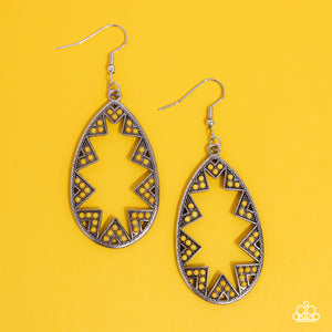 Wildly Wonderous - Yellow Earrings