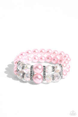 Timelessly Tea Party - Pink Bracelet