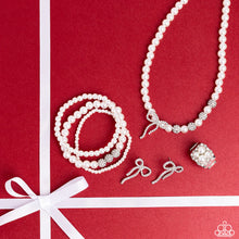 Load image into Gallery viewer, Showy Soprano - White Set of Bracelets