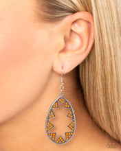 Load image into Gallery viewer, Wildly Wonderous - Orange Earrings