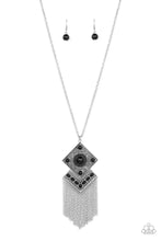 Load image into Gallery viewer, Kite Flight - Black Necklace