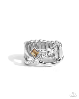 Elegantly Engaged - Brown Ring