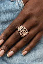 Load image into Gallery viewer, Gardenia Gazebo - Rose Gold Ring