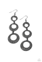 Load image into Gallery viewer, High Society Stunner - Black Earrings