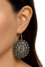 Load image into Gallery viewer, Bohemian Badlands - Green Earrings