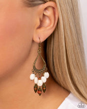 Load image into Gallery viewer, Adobe Air - Brass Earrings