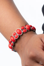 Load image into Gallery viewer, Tic Tac Dance - Red Bracelet