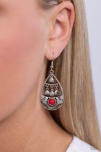 Load image into Gallery viewer, Country Cabana - Red Earrings