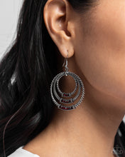 Load image into Gallery viewer, Contemporary Culture - Red Earrings