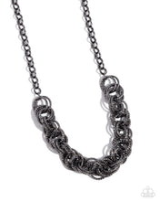 Load image into Gallery viewer, Urban Acoustics - Black Gunmetal Necklace