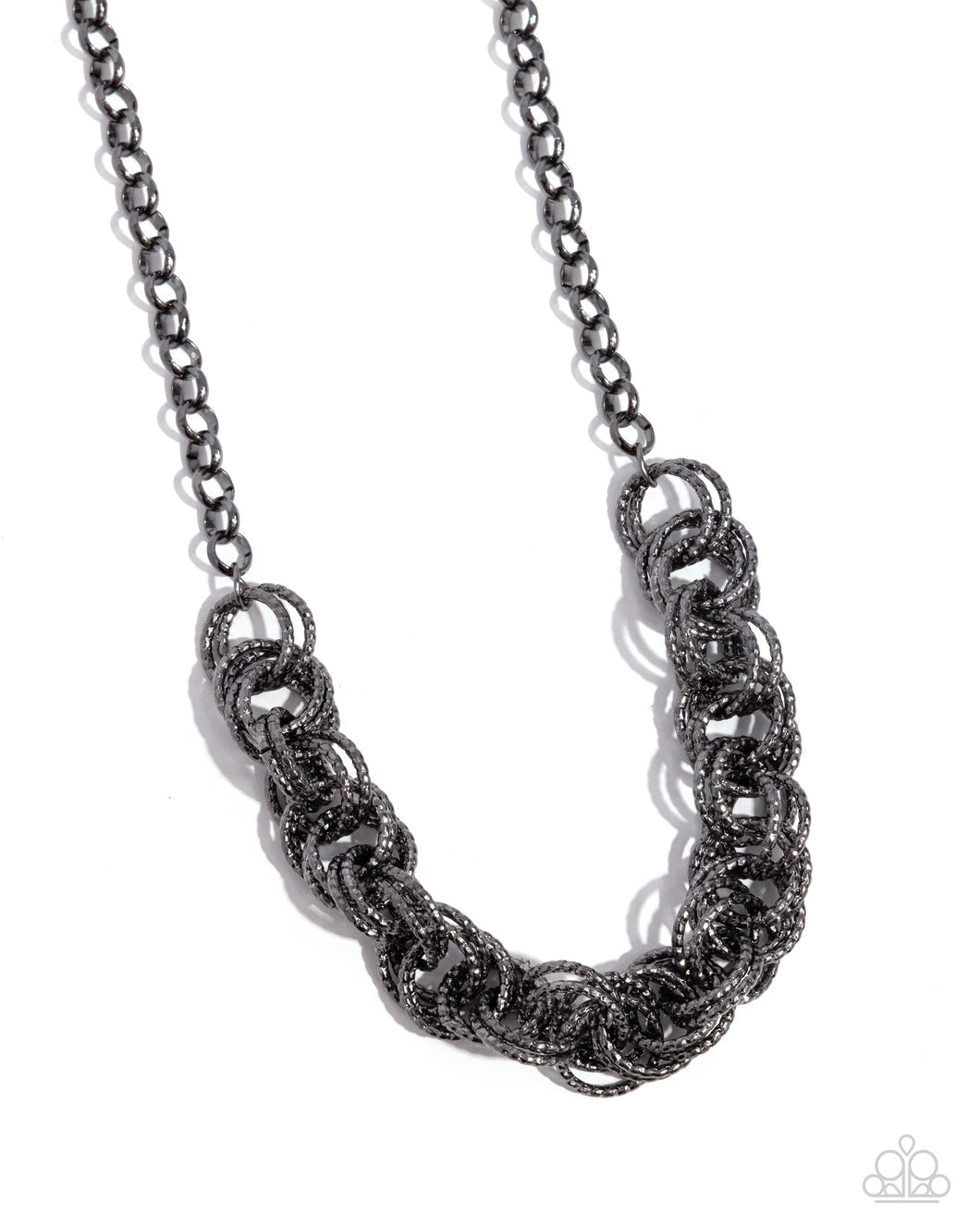 Urban Acoustics - Black Gunmetal Necklace