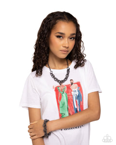 Urban Acoustics - Black Gunmetal Necklace