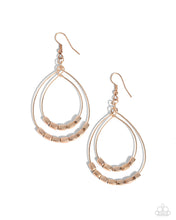 Load image into Gallery viewer, Industrial Artisan - Rose Gold Earrings