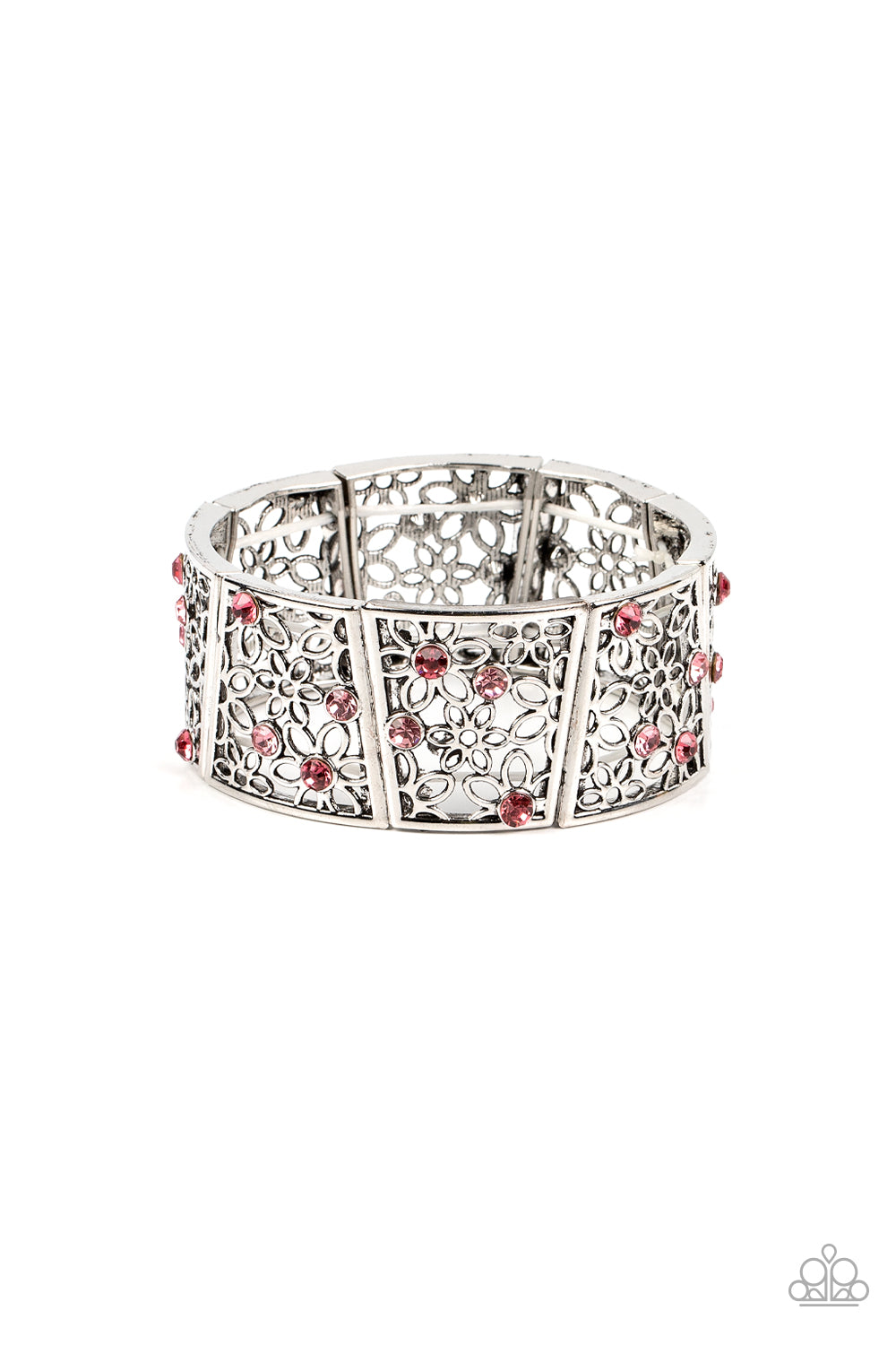 Spring Greetings - Pink Bracelet