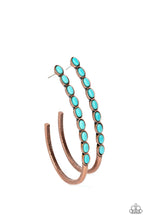 Load image into Gallery viewer, Artisan Soul - Copper Hoop Earrings