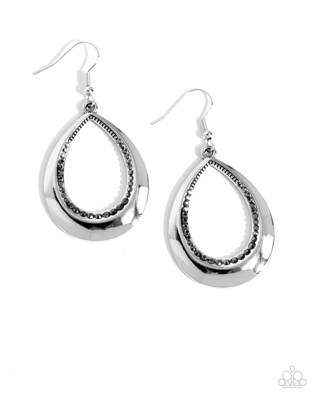 Inner Iridescence - Silver Earrings