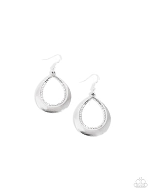 Inner Iridescence - White Earrings