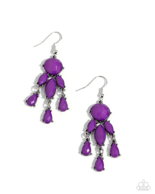 Summer Feeling - Purple Earrings