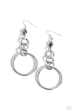 Load image into Gallery viewer, Glitzy Gesture - Silver Earrings