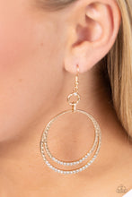 Load image into Gallery viewer, Spin Your HEELS - Gold Earrings