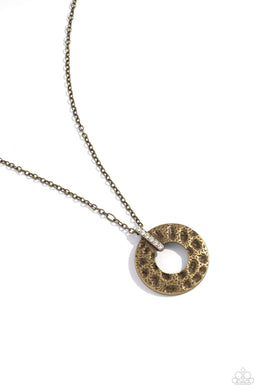 Modern Memento - Brass Necklace