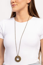 Load image into Gallery viewer, Modern Memento - Brass Necklace