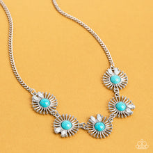 Load image into Gallery viewer, Fully Solar-Powered - Blue Necklace