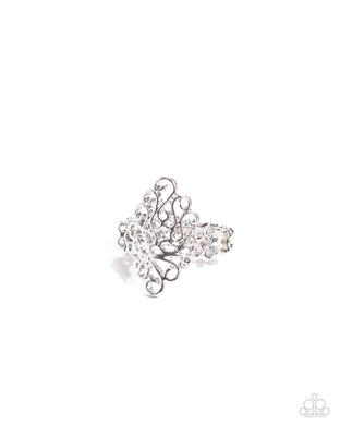 Full-Fledged Filigree - Silver Dainty Ring