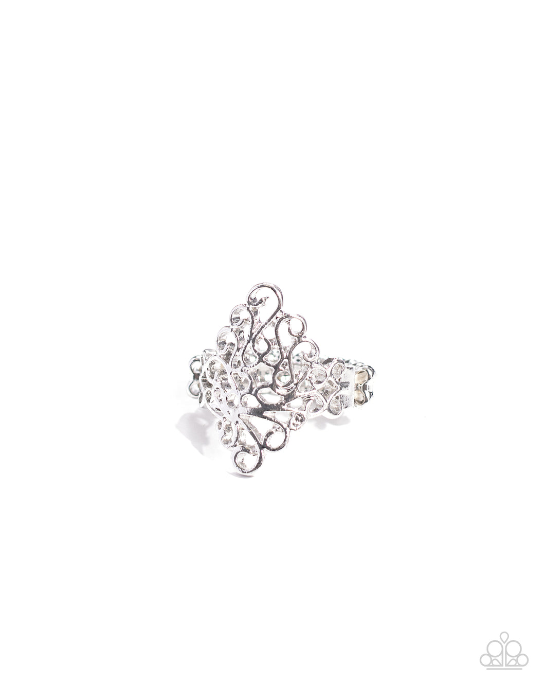 Full-Fledged Filigree - Silver Dainty Ring