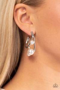 Metro Pier - White Earrings