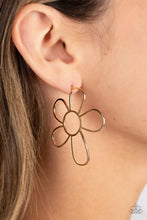 Load image into Gallery viewer, Rustic Rarity - Gold Post Earrings