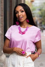 Load image into Gallery viewer, Lush Limit - Pink Post Earrings