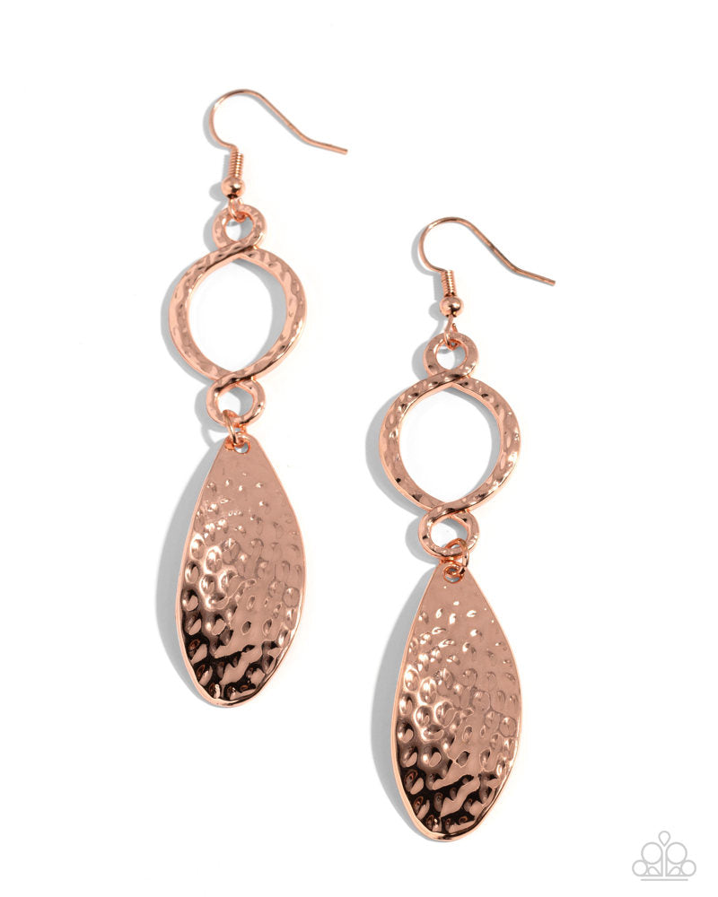 Thrift Shop Trove - Copper Earrings
