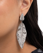 Load image into Gallery viewer, Loamy Leaves - Silver Post Earrings