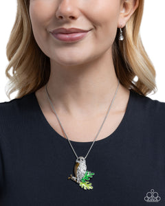 Owl Order - Brown Necklace