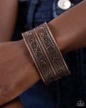 Load image into Gallery viewer, Eclectic European - Copper Hinged Bracelet