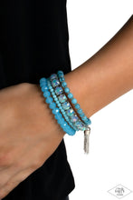 Load image into Gallery viewer, Day Trip Trinket - Blue Set of Bracelets