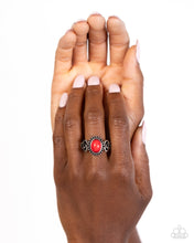 Load image into Gallery viewer, Celtic KNOT-out - Red Dainty Ring