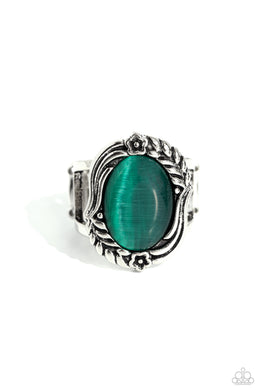 Plaited Pattern - Green Ring