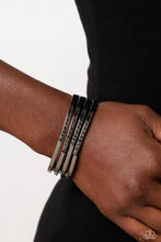Load image into Gallery viewer, Labyrinth Lure - Black Gunmetal Bracelet